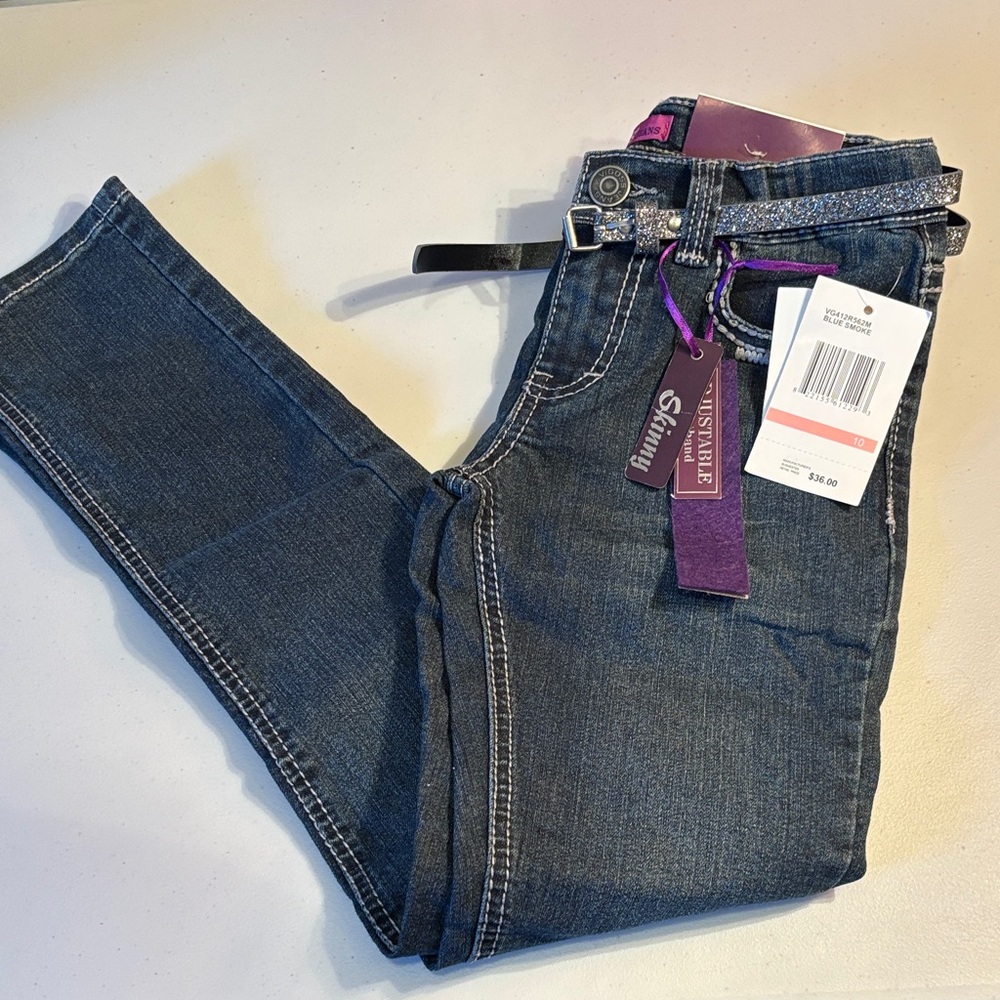 NWT Vigoss Kids skinny Dark Blue Jeans